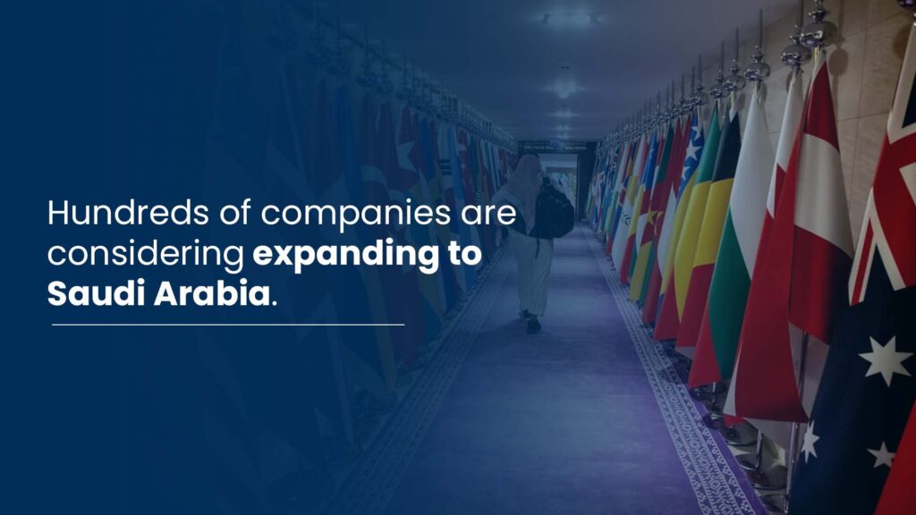companies are expanding to saudi